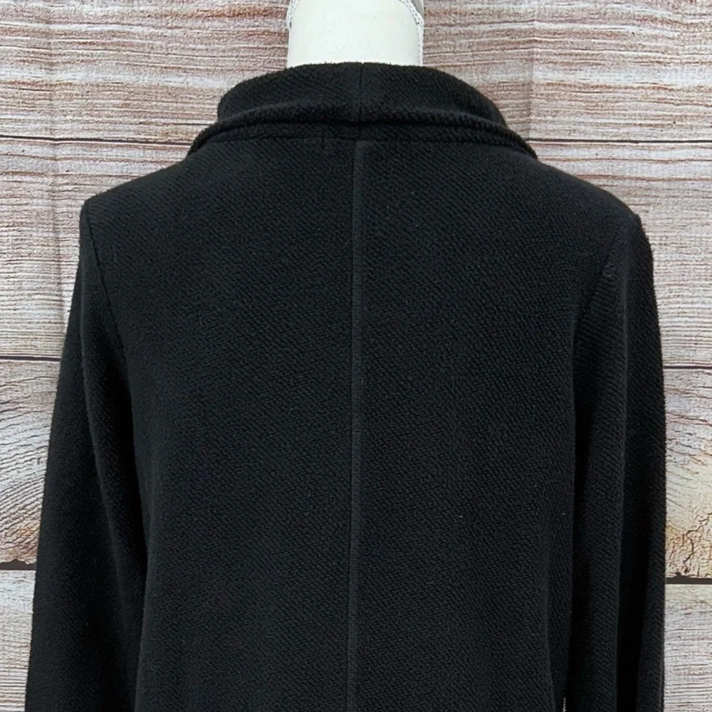 J. Crew Mercantile Black Pullover Mock Neck Sweatshirt Size S